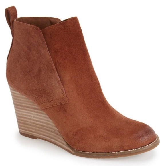 Lucky Brand Shoes - Lucky Brand Yoniana Wedge Bootie